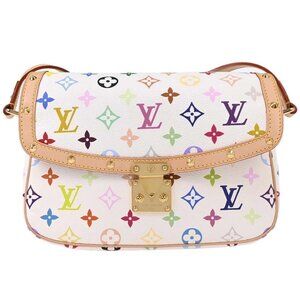 Louis Vuitton White Monogram Multicolor Sologne M92661 VI1004 116133